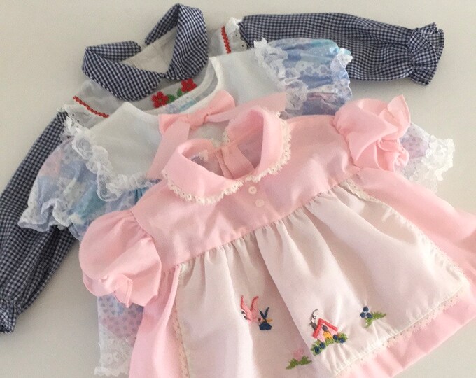 Vintage Baby Dresses, Bundle Baby Girl Vintage, Baby Dress, Antique