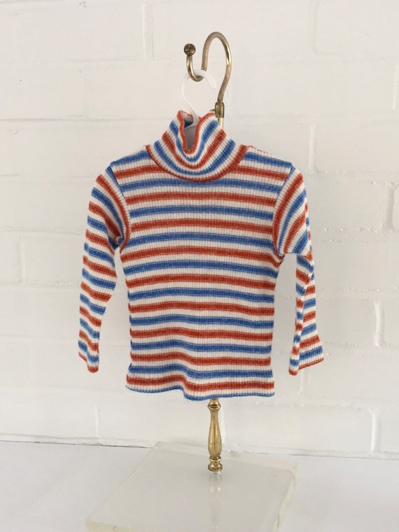 Vintage Baby Turtleneck, 1970 Kids Turtleneck, Ret