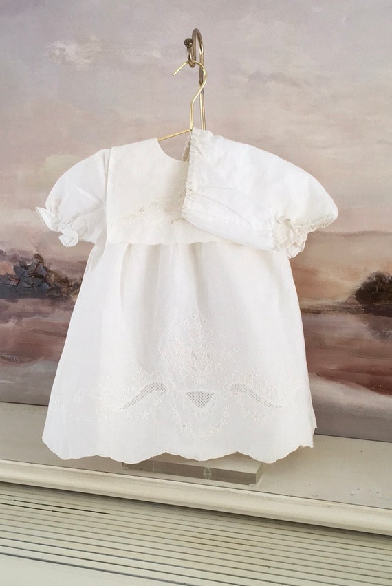 Size 18 Months Toddler Girls White Eyelet Classic 