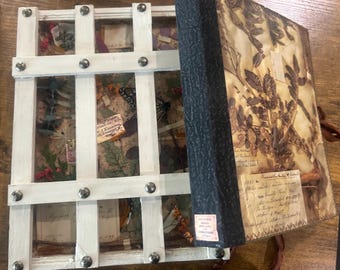 Botany Journal in a box, Junk Journal Shop