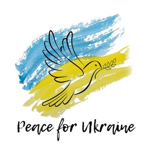 Paix pour l’Ukraine, Signe de paix svg