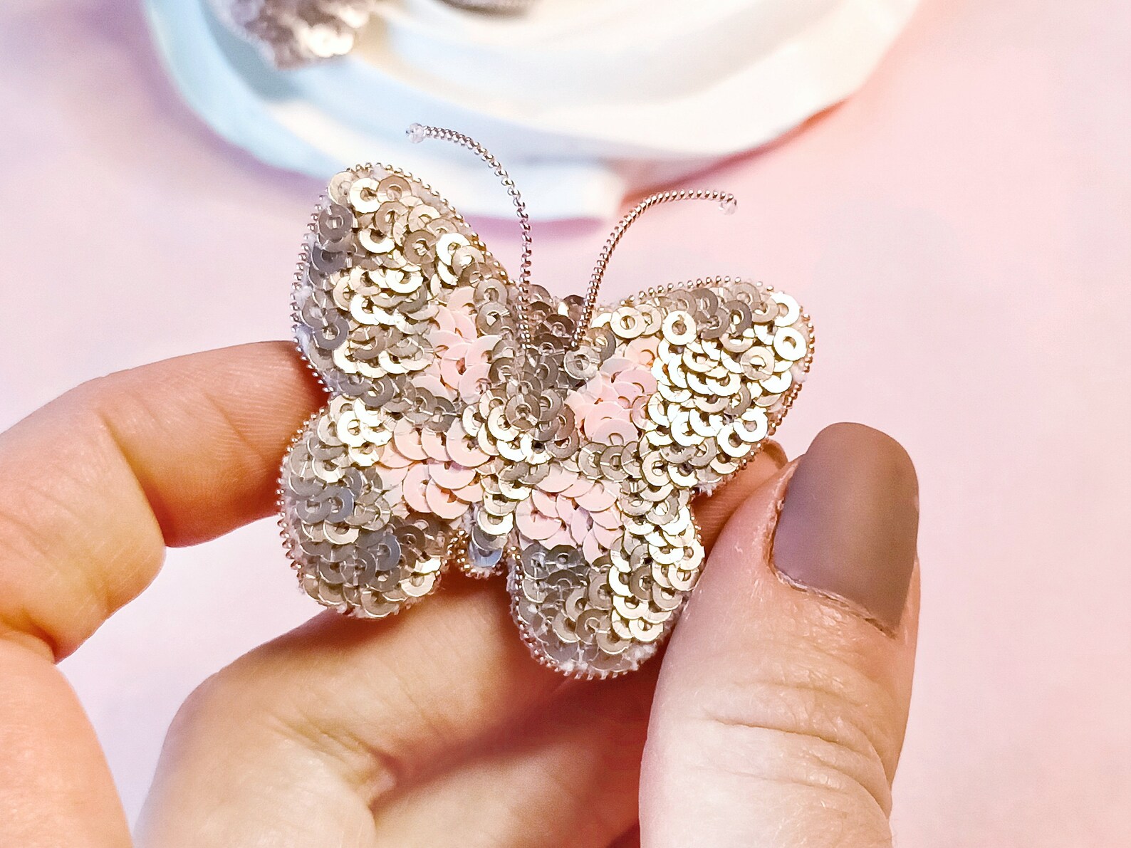 Beaded Butterfly Brooch Pin Butterfly Jewelry Etsy