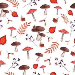 Papel pintado de otoño acuarela transparente png. Decoración de setas y hojas svg.