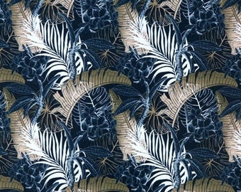 Waterproof Winter Forest Printed Fabric Oilcloth Outdoor Sold By Half Meter