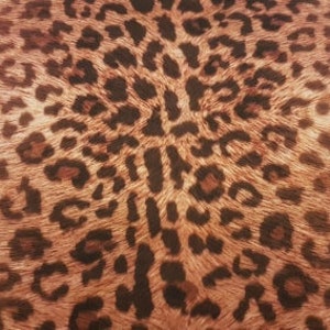 Leopard Jaguar Panther Pattern Upholstery Velvet Sold By the Metre