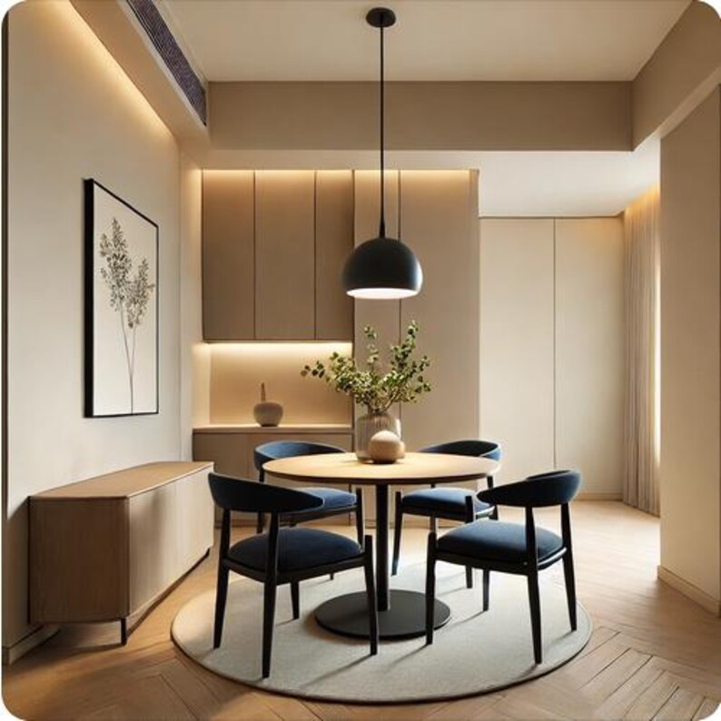 Bespoke Dining Room Interior Design Package I Custom Layout, Colour ...