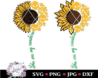 Free Free 153 Sunflower Sugar Skull Svg SVG PNG EPS DXF File