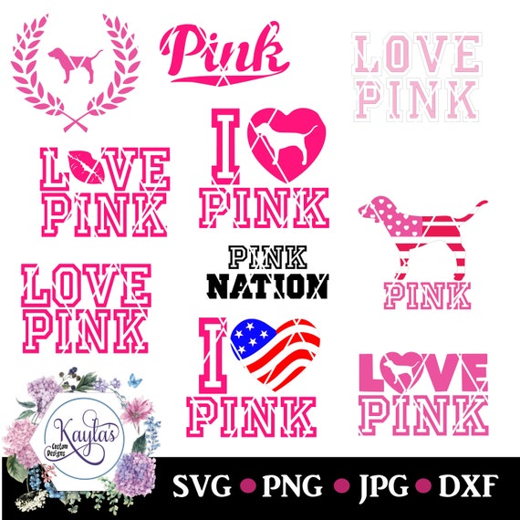 Download Love Pink Love Pink Svg Love Pink Clip Art Love Pink Jpg Etsy