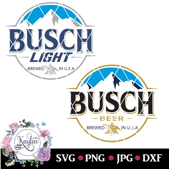 Bush Beer Bush Light Logo Svg Png Jpg For Tumblers Etsy