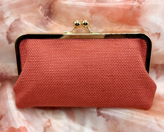 PADMARAJ Red bridal ladies customized name clutch personalized custom purse  bag women party nikah wedding gift : Amazon.in: Fashion
