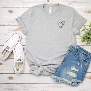Abuelita HEART Left Chest Shirt, Abuelita Shirt, Abuelita Shirt, Gift For Abuelita, Abuelita To Be Shirt, Gift For Abuelita, New Abuelita
