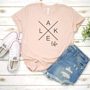 Lake Life Shirt, Summer Unisex Shirt,  Vacation Tee, Lake Shirt, Gift For Her, Funny Lake Shirt, Lake Shirts, Lake Shirt, Lake Life Shirt