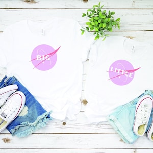 Big Little College Sorority shirts, Space Pink Sorority Reveal shirts, Greek shirt, Little sister, Big Sister, Big Little, GBig GGBig
