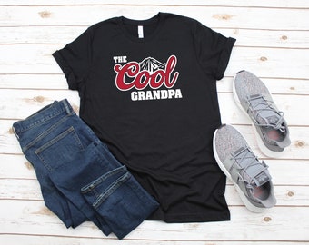 Grandpa Shirt, The Cool Grandpa Unisex T- Shirt, Grandpa Shirt, Cool Grandpa Shirt, Gift for Grandpa, Cool Grandpa, Father's Day, Grandpa