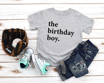 The Birthday Boy Shirt T-Shirt, 1st Birthday Shirt, Birthday Shirt Boy, Birthday Outfit, Birthday Party Shirt, BIrthday Boy Tee, Toddler