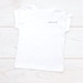 Custom Left Chest Script Toddler T-shirt, Custom Script Toddler Unisex ...