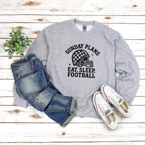 Sunday Plans Football Heavy Blend Crewneck Sweatshirt, Game Day, Football Game, Football Sweater, Football Season, Football Mom, Game Day