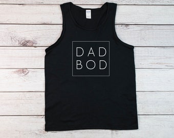 Dad Bod Box Men's Tank Top shirt, Funny Dad Shirt, Funny Father's Day, Gift For Dad, Father's Day Shirt, Gift For Him, Dad Bod