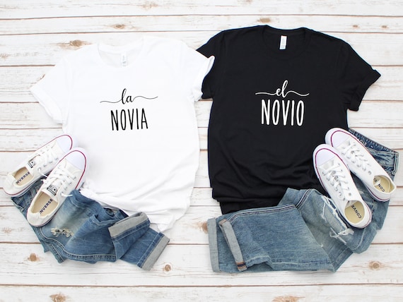 Camisa para pareja de novios hotsell