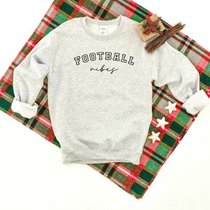 Football, Football Vibes Arch Heavy Blend Crewneck Sweatshirt, Game Day Sweater, Football Mom Sweatshirt, Football Game day Sweater Football
