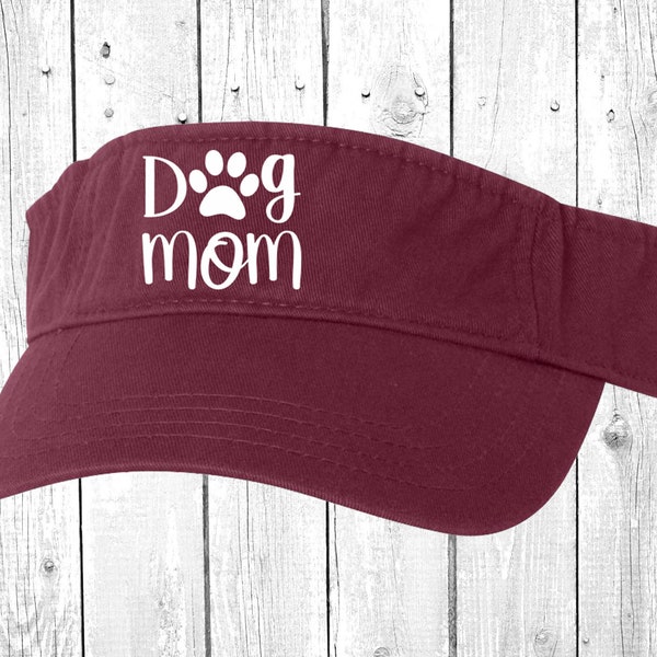 Dog Sun Visor Etsy
