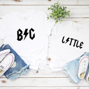 Big Little College Sorority shirts, Rock font sorority reveal shirts, Greek shirt, Little sister, Big Sister, Big Little shirt, GBig GGBig
