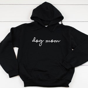 Dog Mom Script Heavy Blend Hooded Sweatshirt Hoodie, Dog Mom Hoodie, Hooded Sweater, Fur Mama Hoodie, Dog Mom, Dog Mama Hoodie, 12 Colors image 2