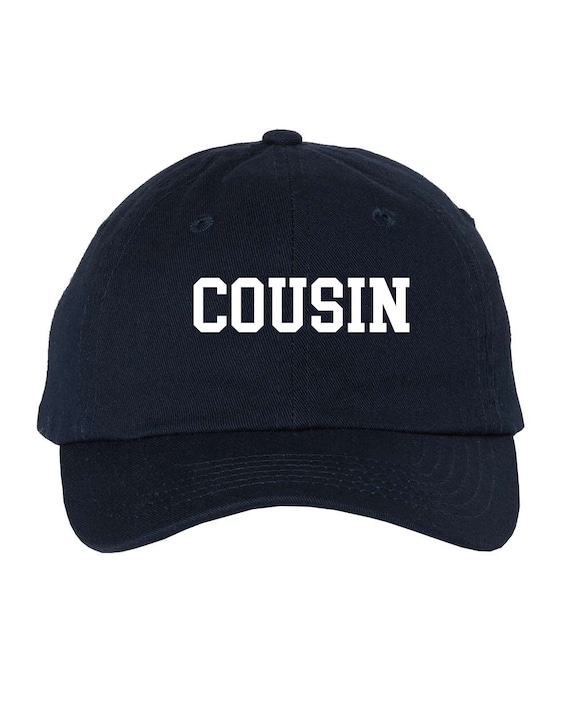 Cousin College Font Youth Size Hat Cap 