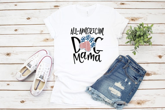 Dog mama t shirt hotsell