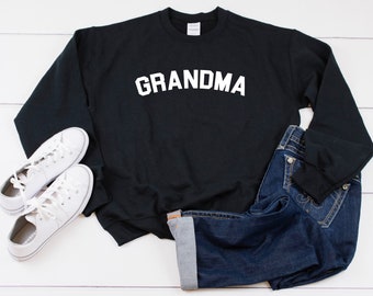 Grand-mère Heavy Blend Crewneck Sweatshirt, Grandma Sweater, #1 Grandma Sweatshirt, Proud Grandma Sweater, Proud Grandparent, 24 couleurs!