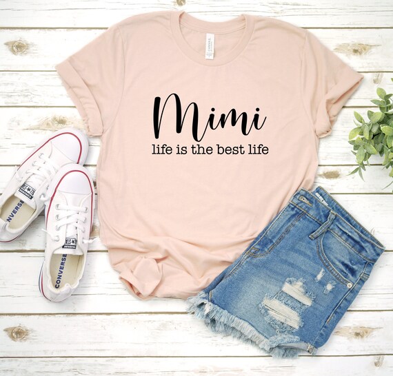Mother's Day Grandma Gift Mema Life Is The Best Life T-Shirt Mother's Day Grandma Gift Mema Life Is The Best Life T-Shirt