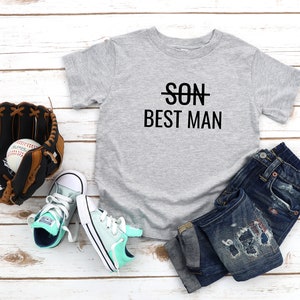 Wedding, Son Best Man Youth T-Shirt, Son Best Man Youth Shirt, Gift for Son, wedding Party Shirt, Wedding Announcement Shirt, Son, Best Man