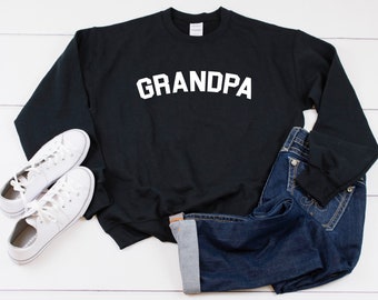 Grandpa Heavy Blend Crewneck Sweatshirt, Grandpa Sweater, #1 Grandpa Sweatshirt, Proud Grandpa Sweater, 24 couleurs!