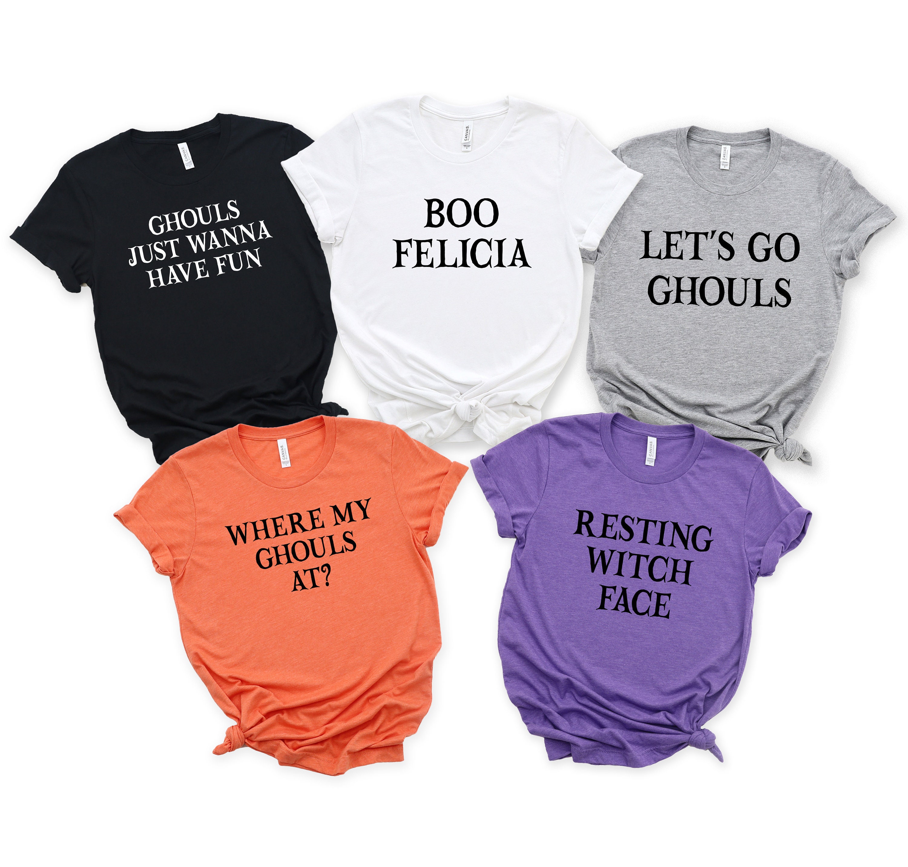 T-shirt Halloween Femme - Manches 3/4, Col V, Imprimé Araignée - Décontracté, Amusant, Pour Fête/déguisement