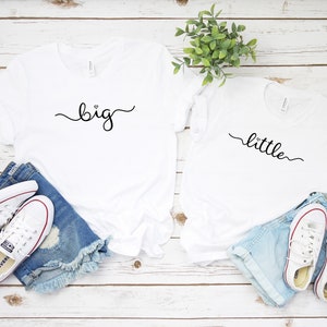 Big Little College Sorority shirts, Script font sorority reveal shirts, Greek shirt, Little sister, Big Sister, Big Little shirt, GBig GGBig