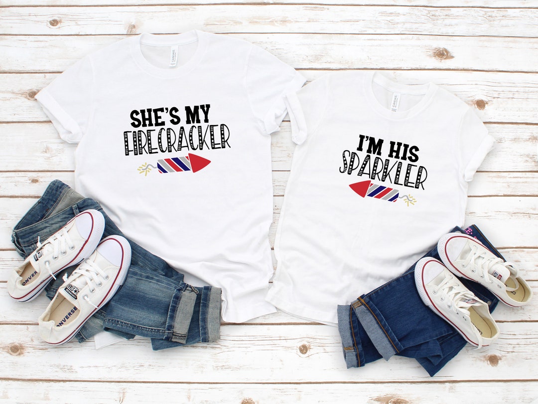 Couples Shirts T-shirt, 4th of July, Fourth of July Matching