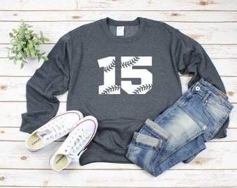 baseball crewneck