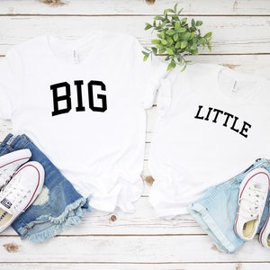 Big Little Sorority shirts, College Arch font sorority reveal shirts, Greek shirt, Little sister, Big Sister, Big Little shirt, GBig GGBig