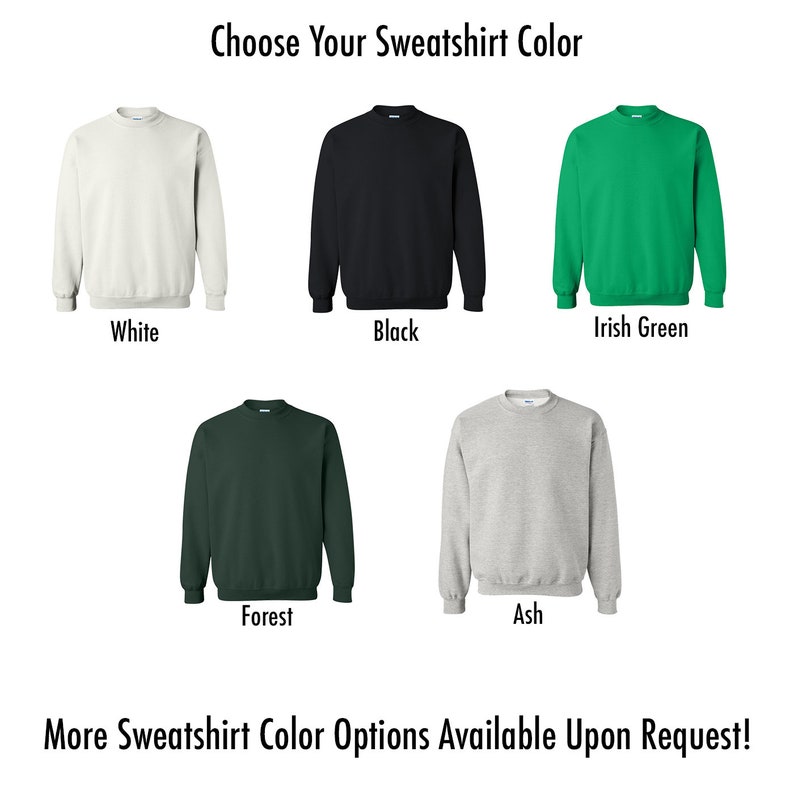 One Lucky Grandma St Patrick's Day Heavy Blend Crewneck Sweatshirt, Lucky Grandma St Patrick's Day, St Paddy's Day, Lucky, Gift For Grandma image 3
