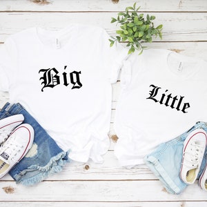 Big and little shirt ideas Outlet