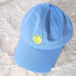 Henry the Frog Dad Hat Cute Frog Baseball Cap zdjęcie 1