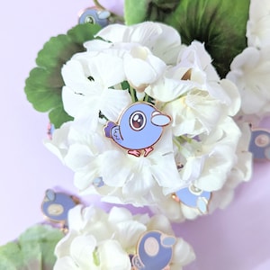 Pigeon Pal - Cute Little Bird - Trash Dove Enamel Pin
