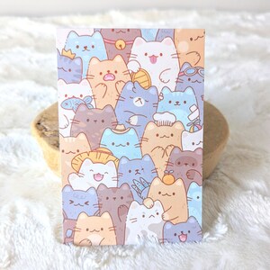 Carte postale Tas de chats