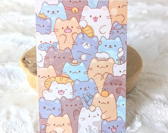 Cat Pile Postcard