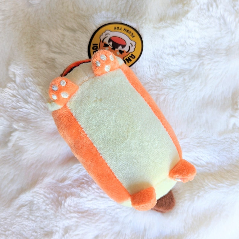 Tora the Angy Tiger Boi Keychain Plush Cute Year of the Tiger Plushie Kawaii Gift image 5