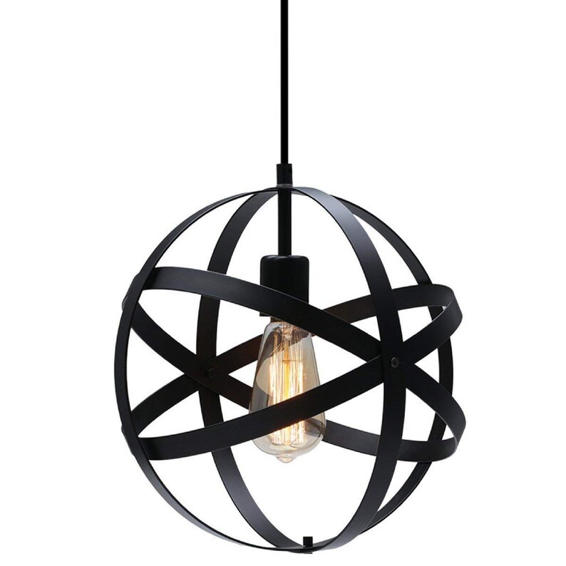 Globe Ceiling Light Atomic Pendant Sphere Modern 100 Metal 11 81inches 30cm