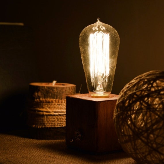 cube lamp table