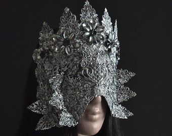 Death Flowers Blind Mask