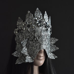 Death Flowers Blind Mask