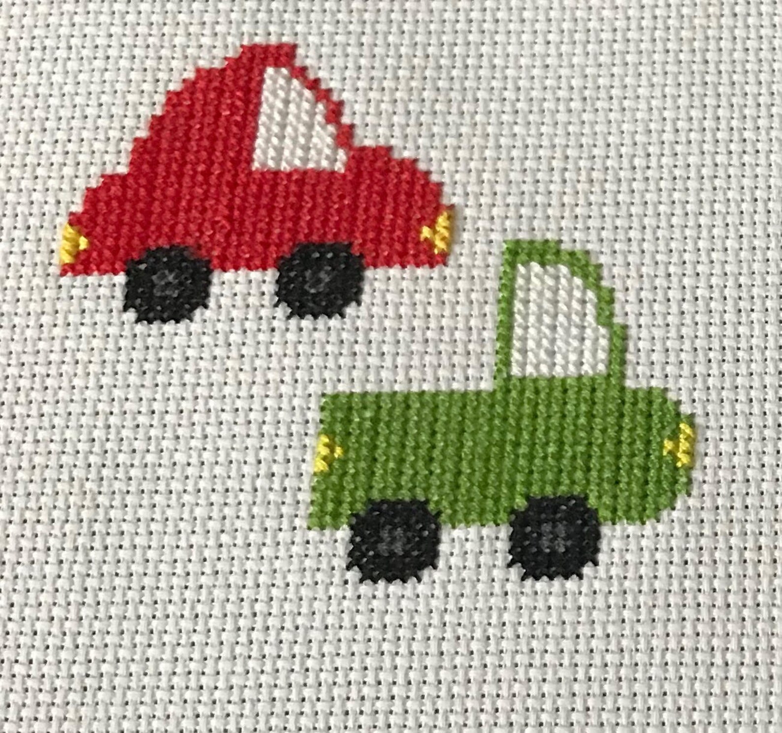 Cute Car and Truck Cross Stitch Pattern Etsy